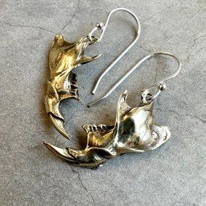 HELIOTROPE Desert Rat Jaw Earrings